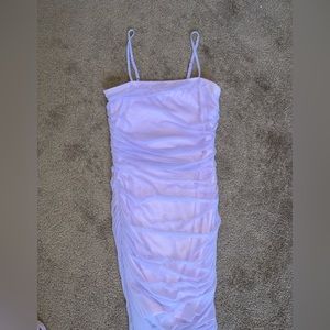 Women pastel color dress